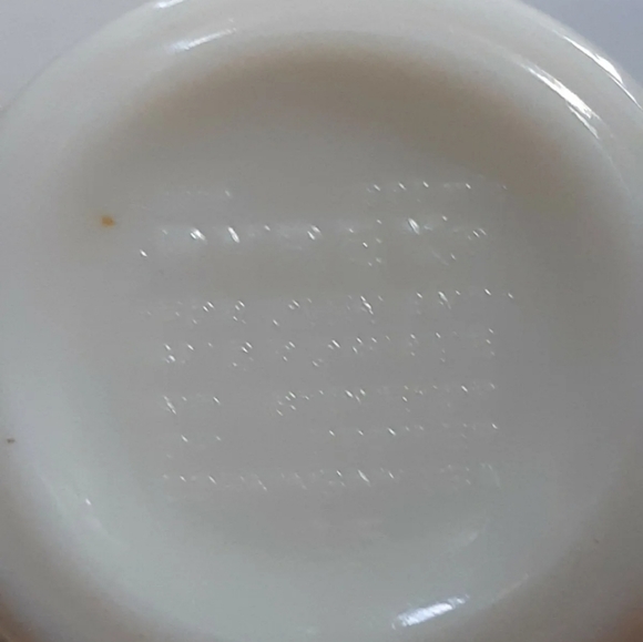 Lot of 8 Vintage Pyrex / Corning Ware USA white/green Coffee Mug / Cup 300ml #13 - Picture 2 of 5